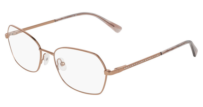 Marchon NYC Eyeglasses TRES JOLIE 210 LIGHT BROWN/200