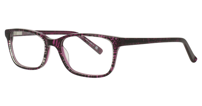 Karen Kane Eyeglasses Pavati Purple Cheetah