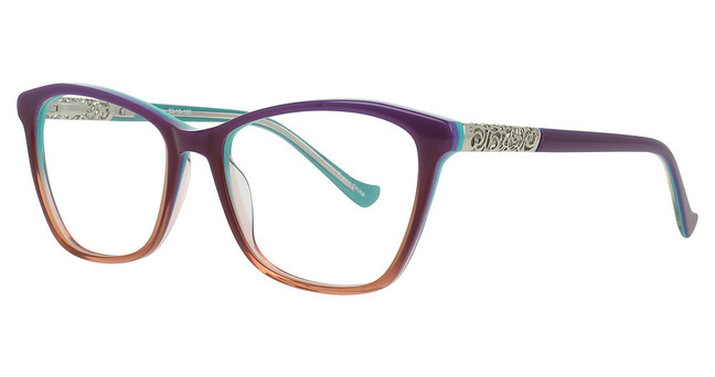 Encore Vision Eyeglasses Filigree Purple Fade