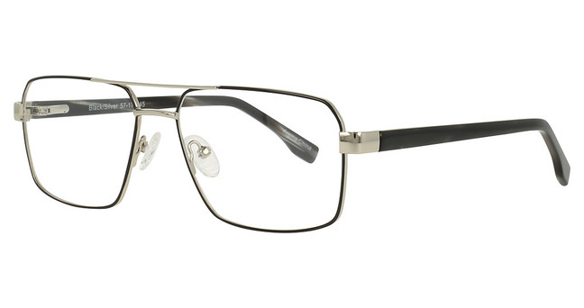 Encore Vision Eyeglasses EV311 Black/Silver
