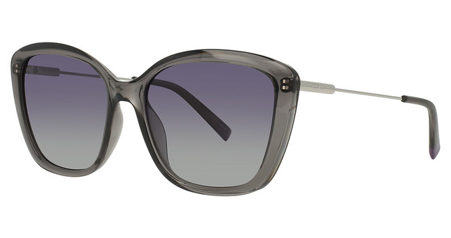 INVU Eyeglasses INVU-320 Smoke / Chrome/2