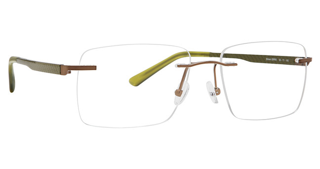 Totally Rimless Eyeglasses Polaris 385 BROWN/BRN