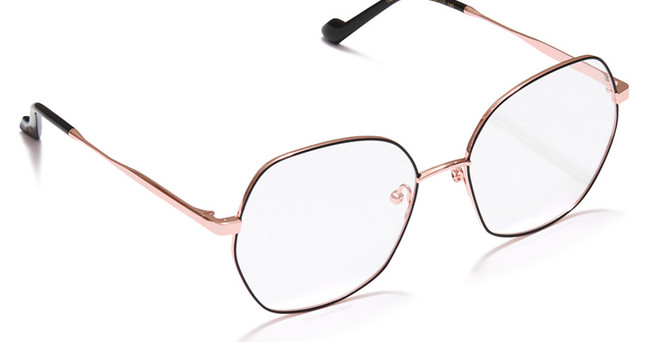 Sunday Somewhere Eyeglasses YARRA BLACK ROSE GOLD/07
