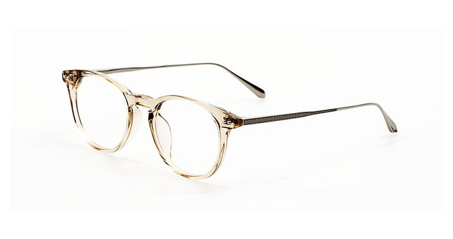 Linda Farrow Eyeglasses LFL1603 JAMIE JAMIE TRUFFLE/ WHITE GOLD/003