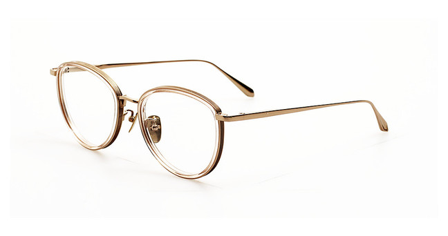 Linda Farrow Eyeglasses LFL1580 DAHLIA ASH/ LIGHT GOLD/002