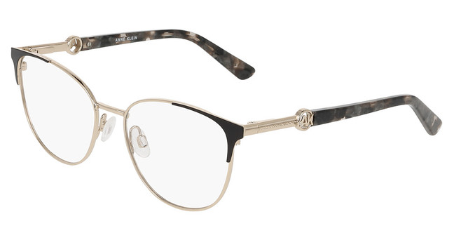 Anne Klein Eyeglasses AK5126 BLACK GOLD/001