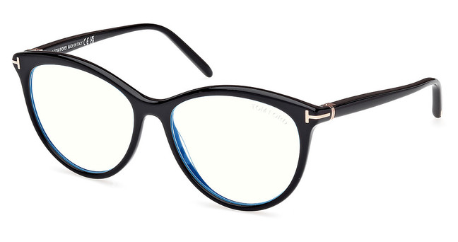 Tom Ford Eyeglasses FT5990-B shiny black/001