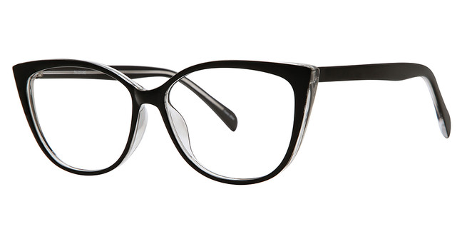 Parade Eyeglasses 1121 Black Crystal