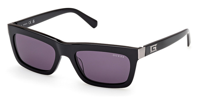 Guess? Eyeglasses GU00212 shiny black / smoke/01A