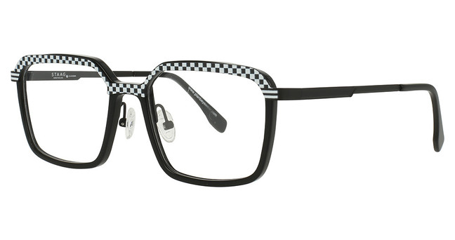 Staag Eyeglasses SG-FELIX BLACK CHECKER/C2