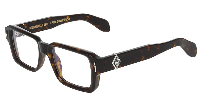 Cutler and Gross Eyeglasses GFOP02349 DARK HAVANA/002