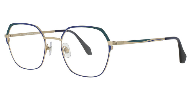 C-ZONE B2389 Navy/Petrol/Gold/C-60