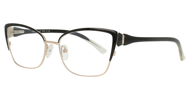 Valerie Spencer Eyeglasses 9378 Black/Gold