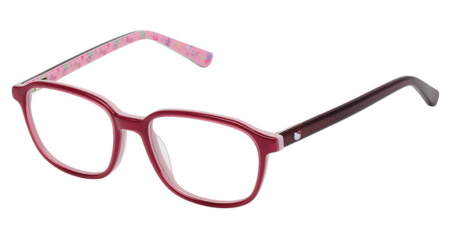 Hello Kitty Eyeglasses HK 390 RED/PINK/1