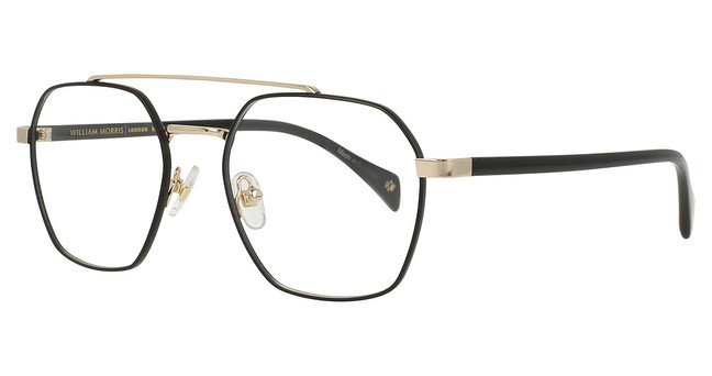 William Morris Eyeglasses WMBDKINGS1 BLACK DARK SHINY/6032