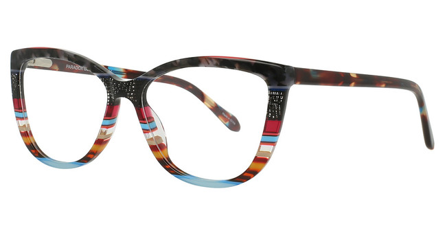 Paradox Eyeglasses P5101 Striped Black/90