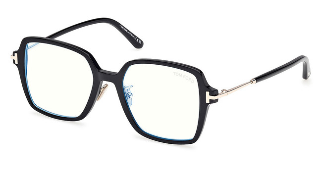 Tom Ford FT6057-D-B shiny black/001