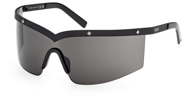 MCM Worldwide Eyeglasses MW0016 matte black / smoke/02A