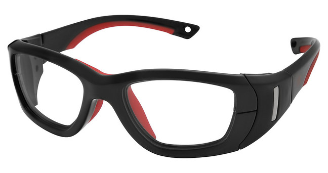 New Balance Eyeglasses NBRX 01 Black/Red/3