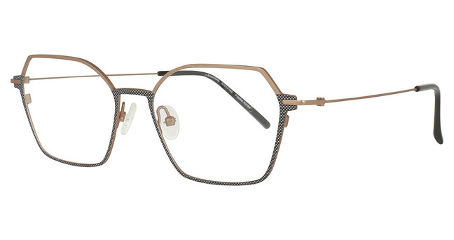 Encore Vision Eyeglasses FN820 B Lt. Brown/Grey