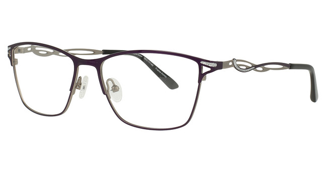 Encore Vision Eyeglasses TW206 Purple/Silver