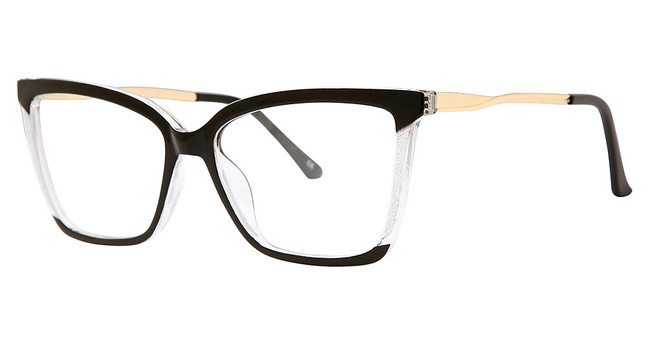 Parade Eyeglasses 2147 Black Crystal
