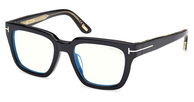 Tom Ford Eyeglasses FT6027-F-B shiny black/001