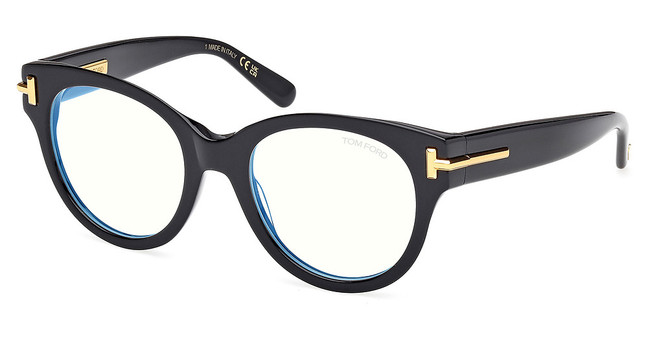 Tom Ford Eyeglasses FT6029-B shiny black/001