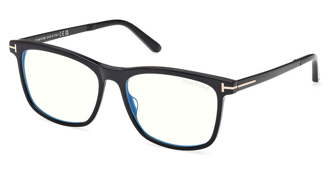 Tom Ford Eyeglasses FT6038-B shiny black/001