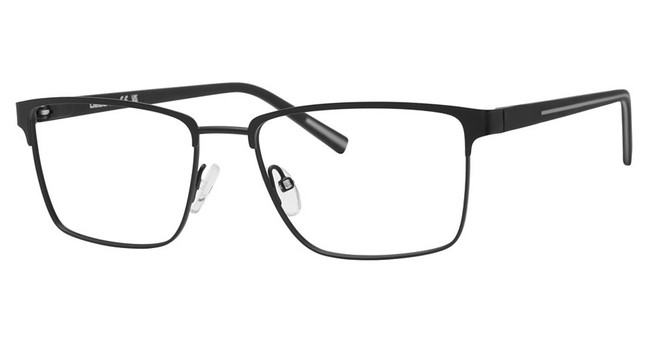 Claiborne Eyeglasses CB 283 MTT BLACK/0003