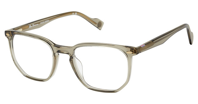 Ben Sherman Eyeglasses GOLDEN KHAKI BROWN/C02