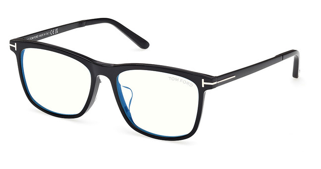 Tom Ford FT6038-F-B shiny black/001