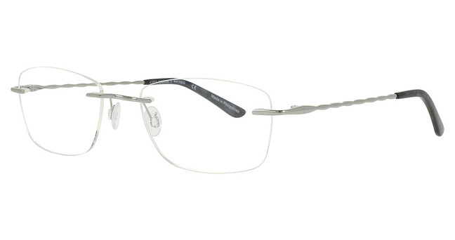 Cote d Azur Eyeglasses CDA-412 Chrome/2