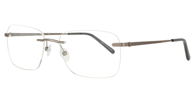 Michael Ryen Eyeglasses MR-448 Silver/3