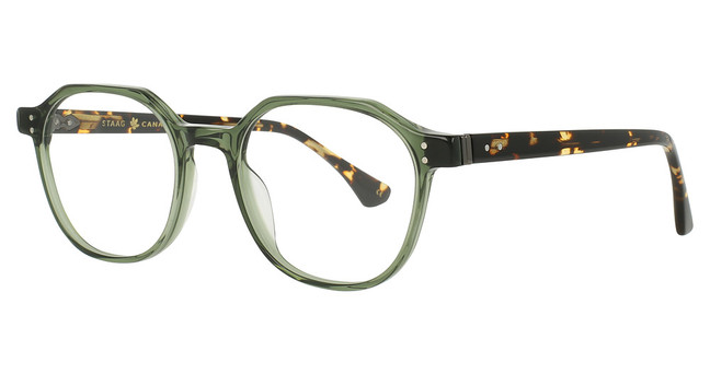 Staag Eyeglasses SG-CAESAR GREEN/DEMI/C1