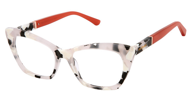 Jill Stuart Eyeglasses JS477 Black/White Tortoise