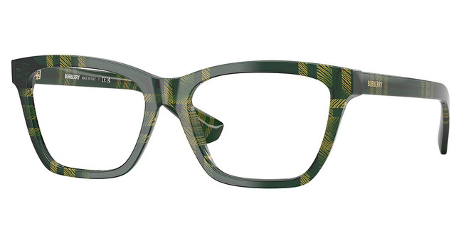Burberry Eyeglasses BE2440F CHECK GREEN/4169