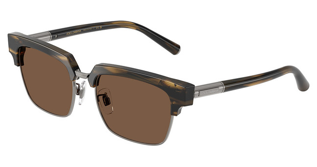 DOLCE & GABBANA Eyeglasses DG4522 STRIPED BROWN/306373