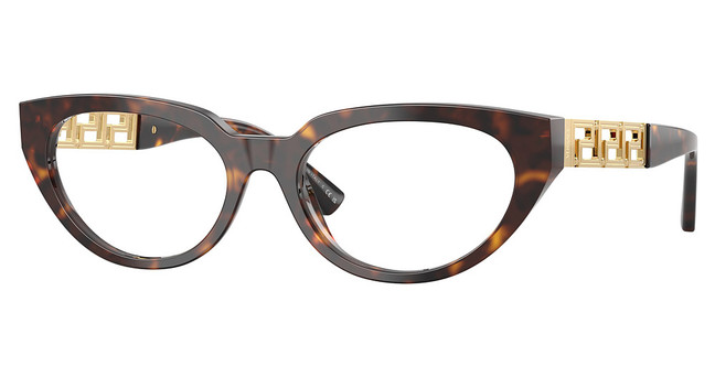 Versace Eyeglasses VE3383F HAVANA/108