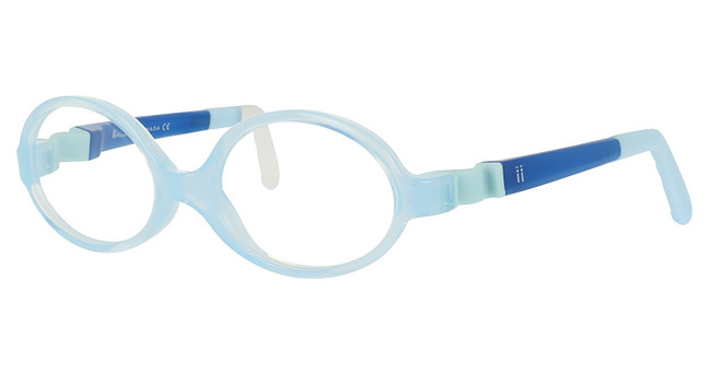 Indii Kids Eyeglasses IN42-KICKBALL CRYS.BLUE/C3