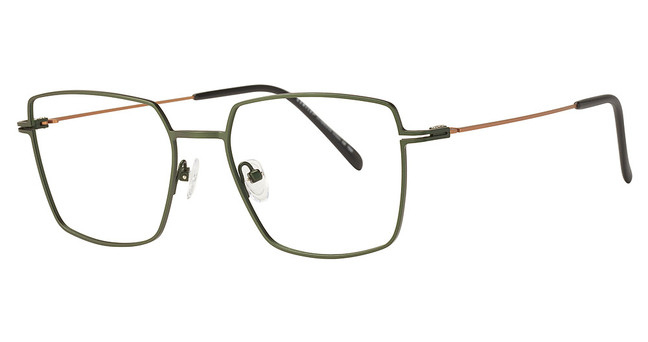 Konishi Eyeglasses KONISHI KS1705 Olive/Tan/C1