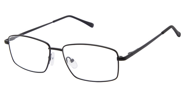 London Fog Eyeglasses London Fog 524 Semi Matte Black