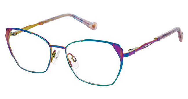 BETSEY JOHNSON Eyeglasses STROBE LIGHT Oil/OIL