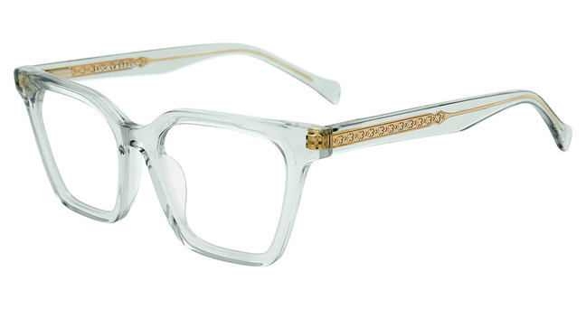 Lucky Brand Eyeglasses VLBD263 CRYSTAL GREEN