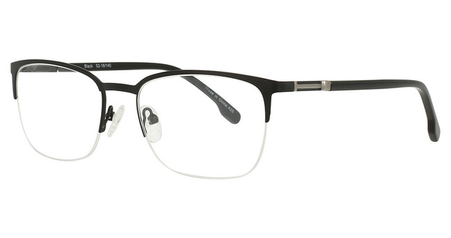 Continental Optical Imports Eyeglasses Fregossi 1050 Black