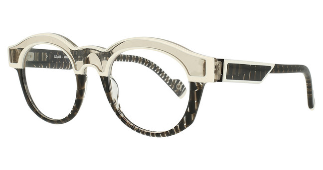 Etnia Barcelona Eyeglasses 5 GRAU 49O WHBK