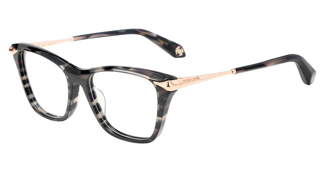 Roberto Cavalli Eyeglasses VRC144M SHINY STRIPED GREY HAVANA