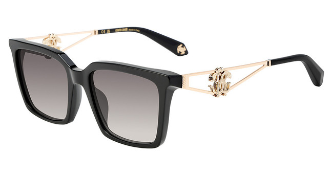 Roberto Cavalli Eyeglasses SRC157M SHINY BLACK