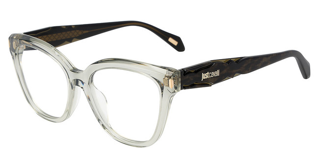 Just Cavalli Eyeglasses VJC157 SHINY GREY/GREEN