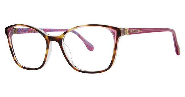 Lilly Pulitzer Eyeglasses Hattie Hibiscus Tortoise/HB